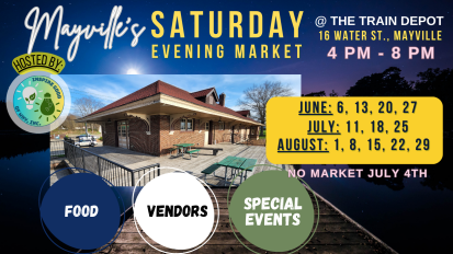 Mayville's Saturday Evening Market 2026 Schedule