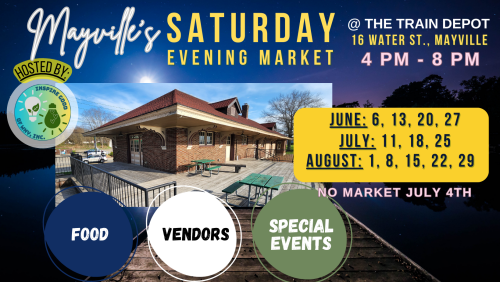 Mayville's Saturday Evening Market 2026 Schedule