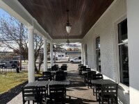 White Inn patio seating