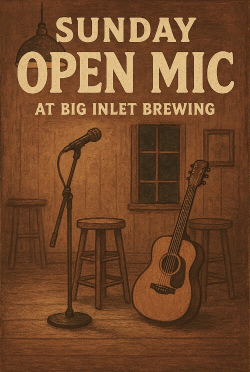 Sunday Open Mic at Big Inlet Brewing