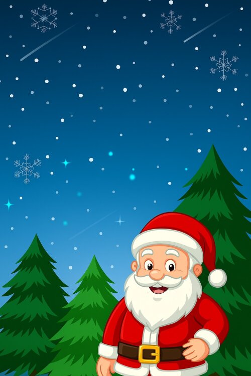 Santa cartoon image