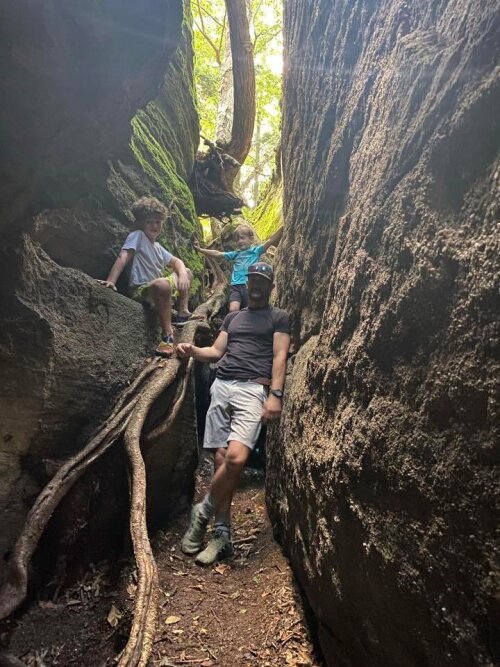 Father's Day at Panama Rocks