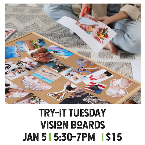 Try-It Tuesday Vision Boards January 5
