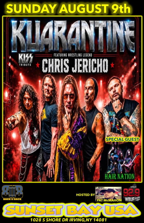 Kuarantine Kiss Tribute August 9 Sunset Bay Beach Club