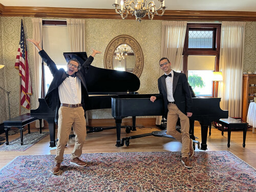 Mecham Duo at the Marvin House