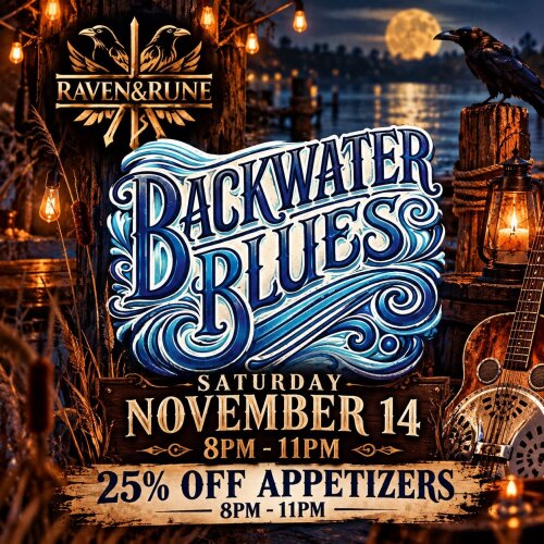 Backwater Blues Raven & Rune November 14