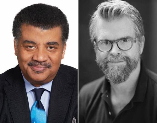 Neil deGrasse Tyson and Scott Hamilton Kennedy
