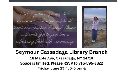 Yoga Class Cassadaga Library