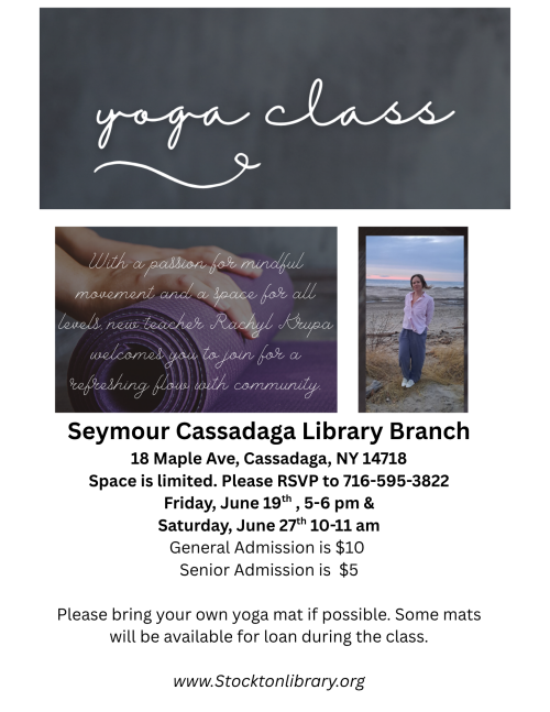 Yoga Class Cassadaga Library