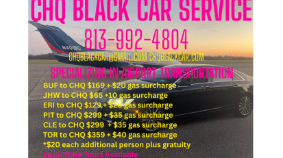 CHQ Black Car 2026 Rates