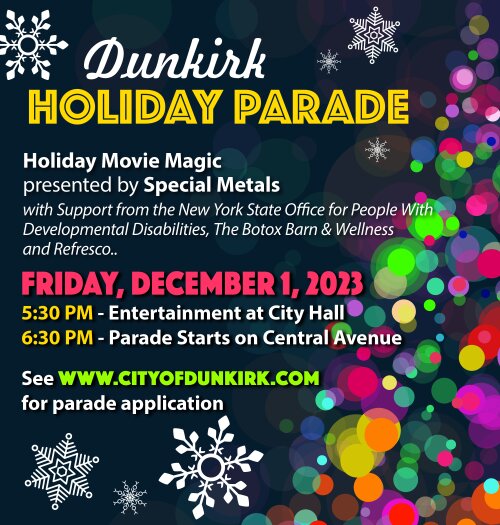 Dunkirk Holiday Parade