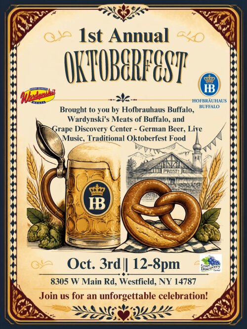 1st Annual Oktoberfest at Grape Discovery Center