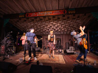 Great Blue Heron Music Festival stage
