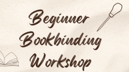 Beginner Bookbinding Workshop