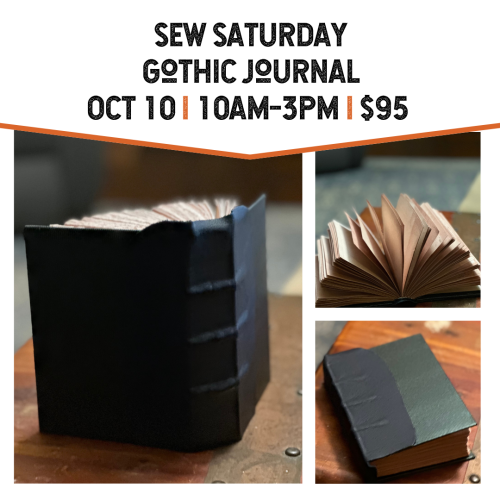 Sew Saturday Gothic Journal October 10