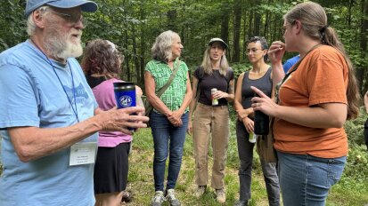 Wine on the trail