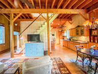 Chautauqua Farmhouse Retreat living room