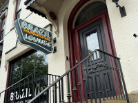 Brazil Lounge sign