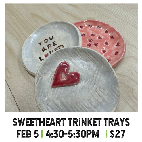 Sweetheart Trinket Trays February 5