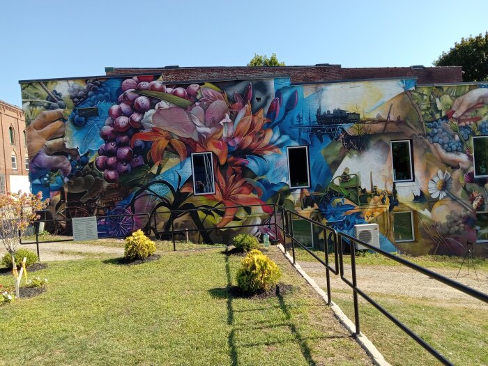 Paint CHQ Westfield mural