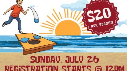 Sunset Bay Beach Club Cornhole Tournament July 26