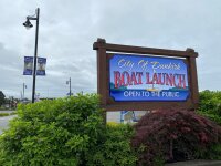 City of Dunkirk boat launch sign