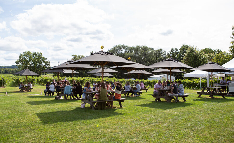 Johnson Estate Winery Flight 2022