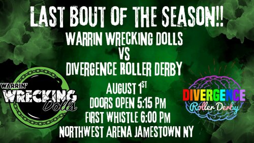 Warrin Wrecking Dolls Northwest Arena August 1