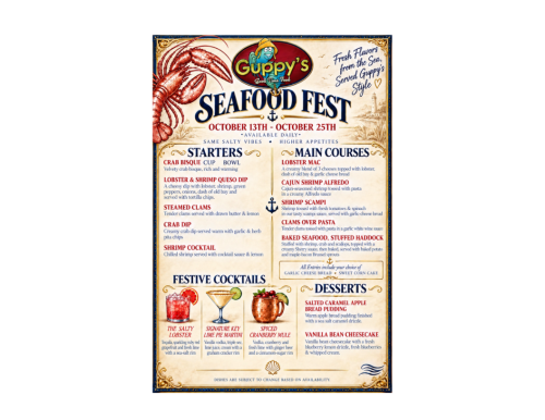 Seafood Fest at Guppy's