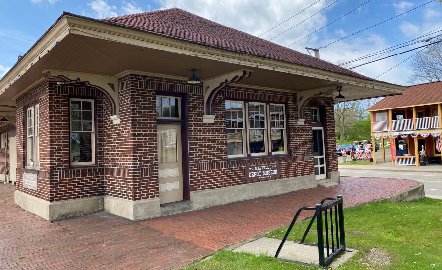 Mayville Depot Museum front