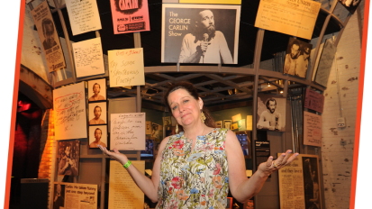 Kelly Carlin George Carlin Behind the Scenes National Comedy Center