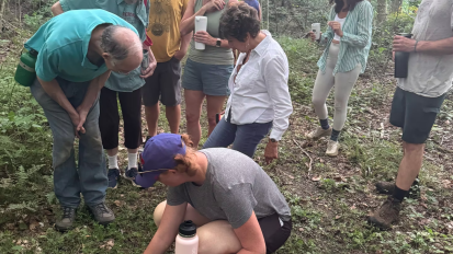 Wine on the Trail Chautauqua Creek Oxbow Forest Preserve