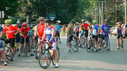 Tour of Chautauqua Riders Assembled