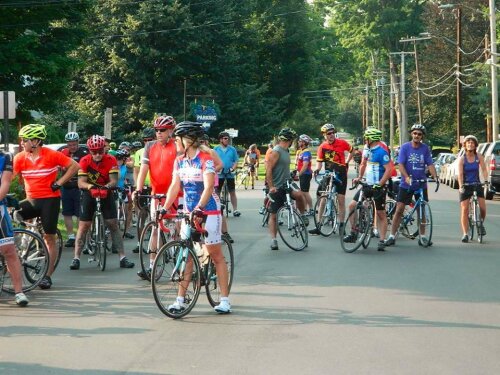 Tour of Chautauqua Riders Assembled