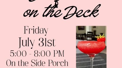 Daquiris on the Deck The White Inn July 31