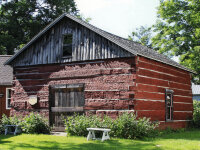 Yorker Museum log dwelling