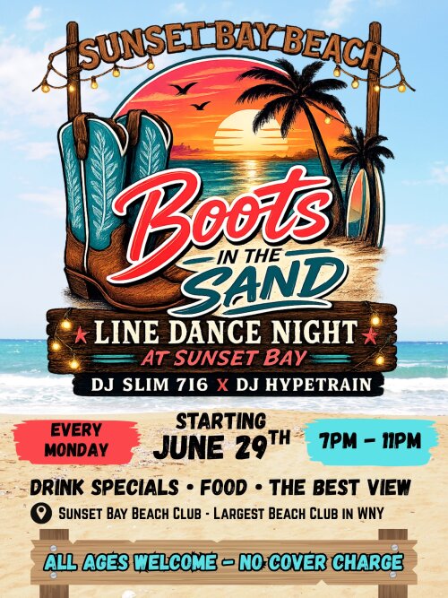 Boots in the Sand Line Dance Night June 29
