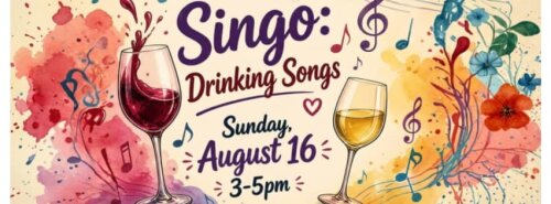Singo Drinking Songs Sunday August 16 Liberty Vineyards