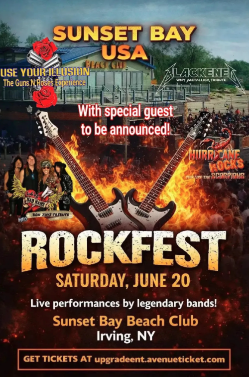 Sunset Bay USA Rockfest Saturday June 20