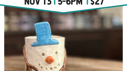 Finally Friday Snowman Luminary November 13
