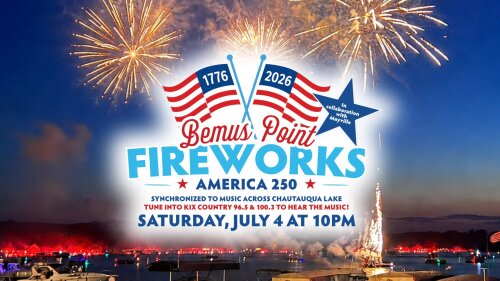 Bemus Point Fireworks America 250 Saturday July 4