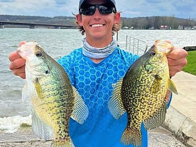 Chautauqua Lake, NY, Spring 2022 Crappie, Dillan LaBarbera photo