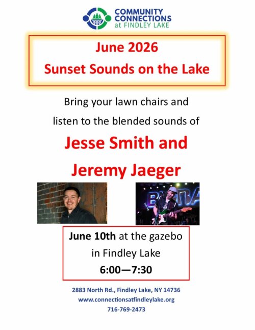 Sunset Sounds on the Lake featuring Jesse Smith and Jeremy Jaeger