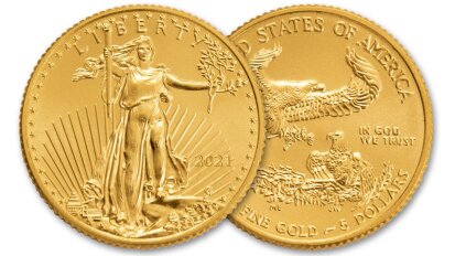 $5 10th-oz Gold American Eagle