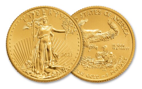 $5 10th-oz Gold American Eagle