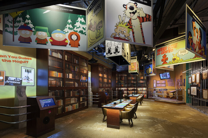 Writer's Room Exhibit at the National Comedy Center