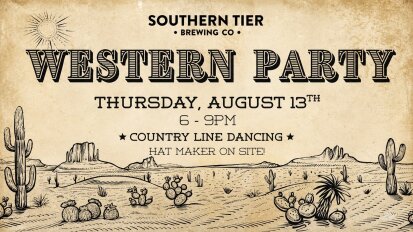 Southern Tier Brewing Western Party August 13