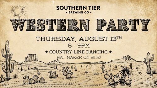 Southern Tier Brewing Western Party August 13