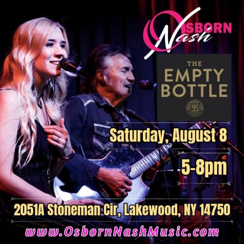 OsbornNash at The Empty Bottle Saturday August 8