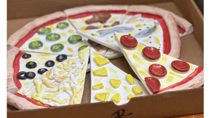 Pizza Slice Plate March 12